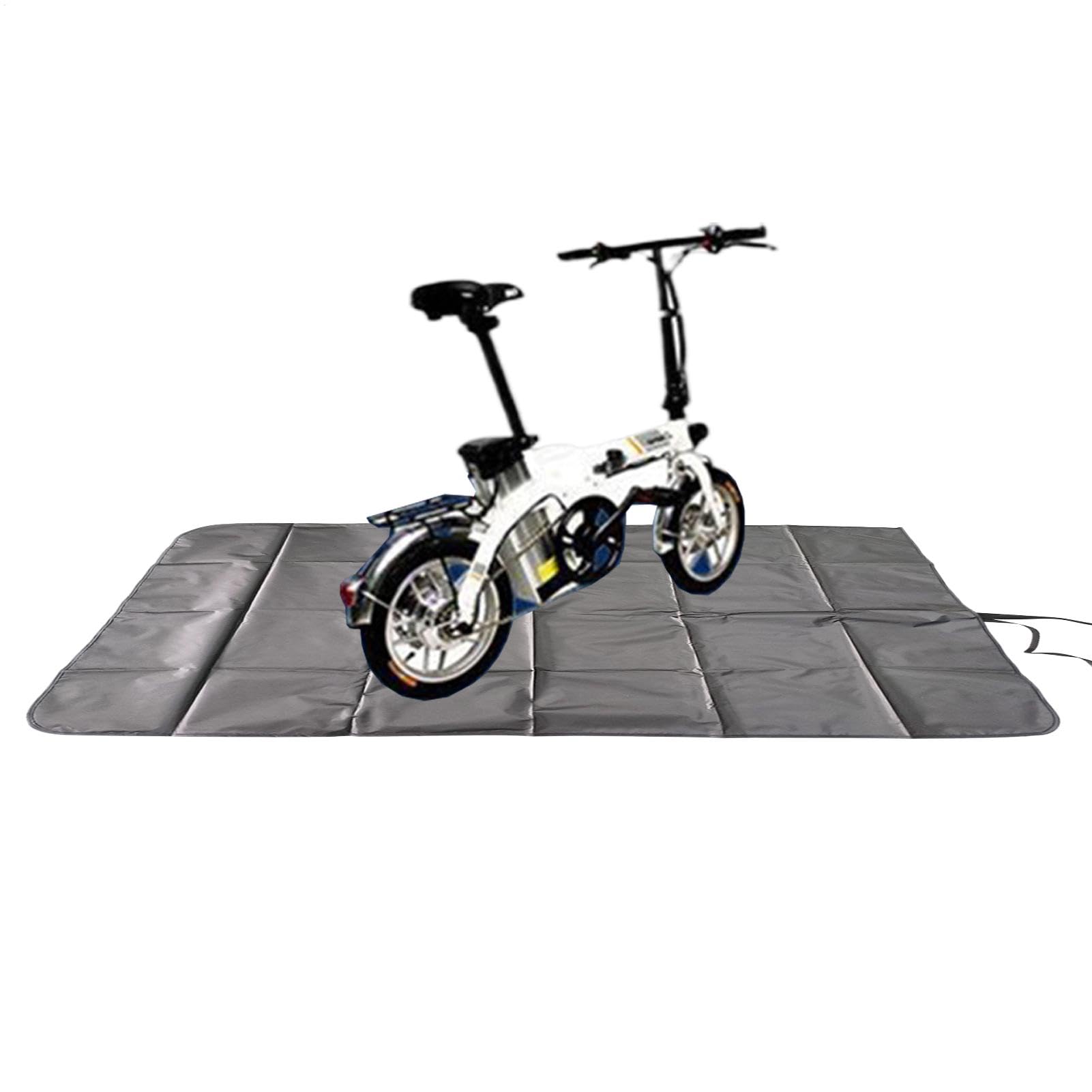 Wezalget Auto Trunk Bike Matte, Auto Trunk Matte - Falten Sie Pet Trunk Cargo Cover Area | Schmutzresistenter wasserfestes Haustierträger-Liner-Deckungsfahrer Spezielles Tuch für Fahrrad von Wezalget