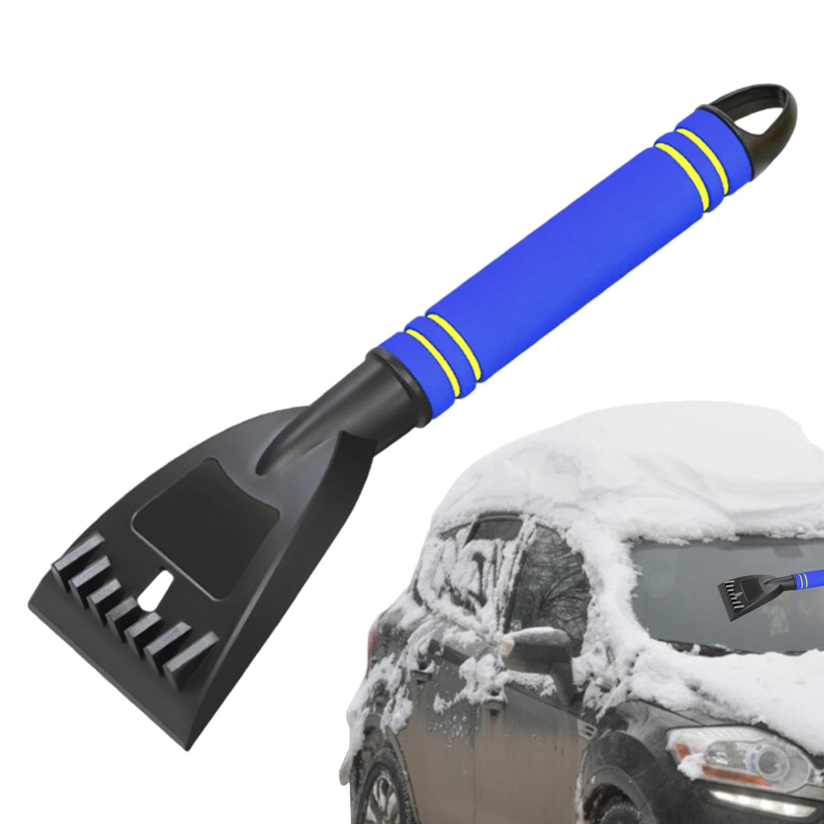 Wezalget Eiskratzer für Auto-Windschutzscheibe, Auto-Schnee-Eiskratzer - 12,6-Zoll-Eiskratzer-Schneebürste für Auto-Windschutzscheibe,Eiskratzer-Schneebürste für Auto-Windschutzscheibe, ergonomischer von Wezalget