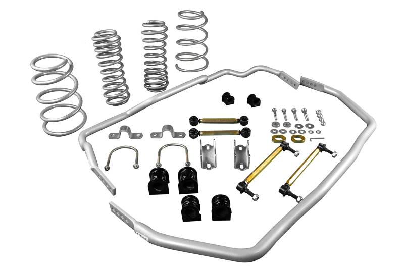 Whiteline GS1-FRD005 Schraubenfeder/Swaybar Kit vorne und hinten, passend für Ford Mustang 05–14 von Whiteline