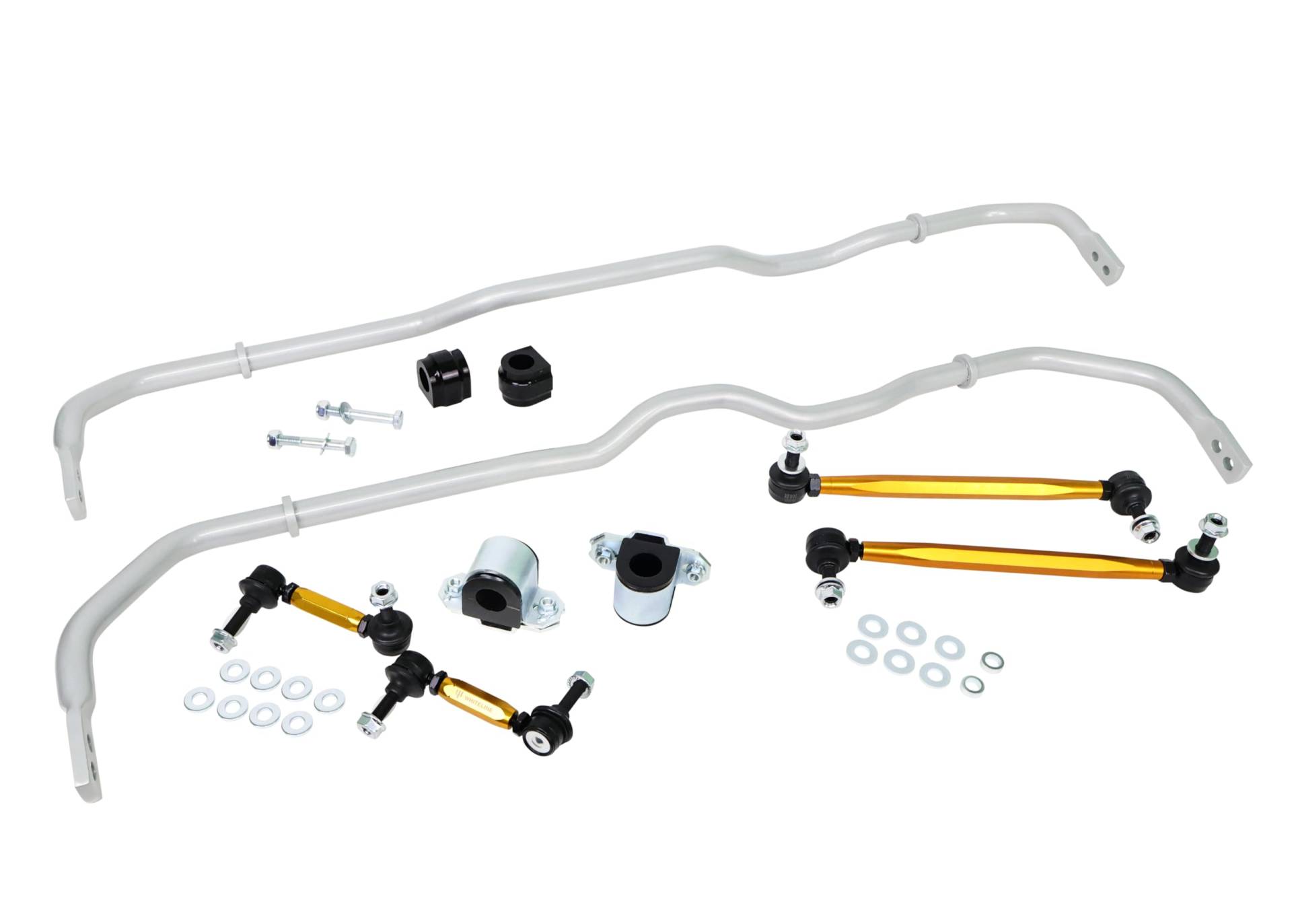 Whiteline Stabilisatorstangen-Kit Vorn und Hinter kompatibel mit Audi A3 Quattro/TT Quattro / Skoda Superb II 4x4 / Volkswagen Golf V/VI 4motion 2003-2018 von Whiteline