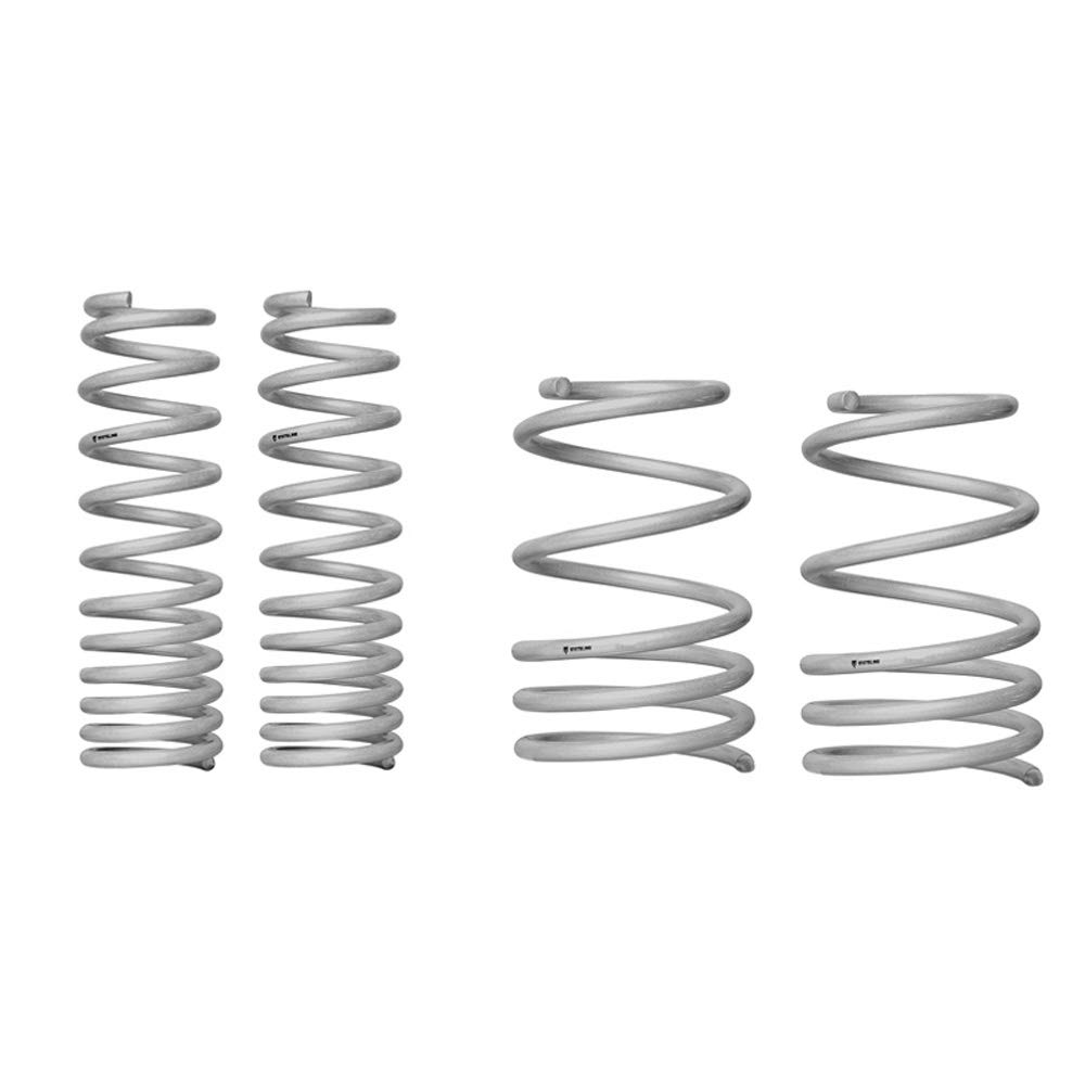 wsk-mit002 Whiteline-Coil Springs – abgesenkt – vorne und hinten Performance-Coil Spring, Senkt Fahrzeug 35 mm vorne und 25 mm hinten von Whiteline