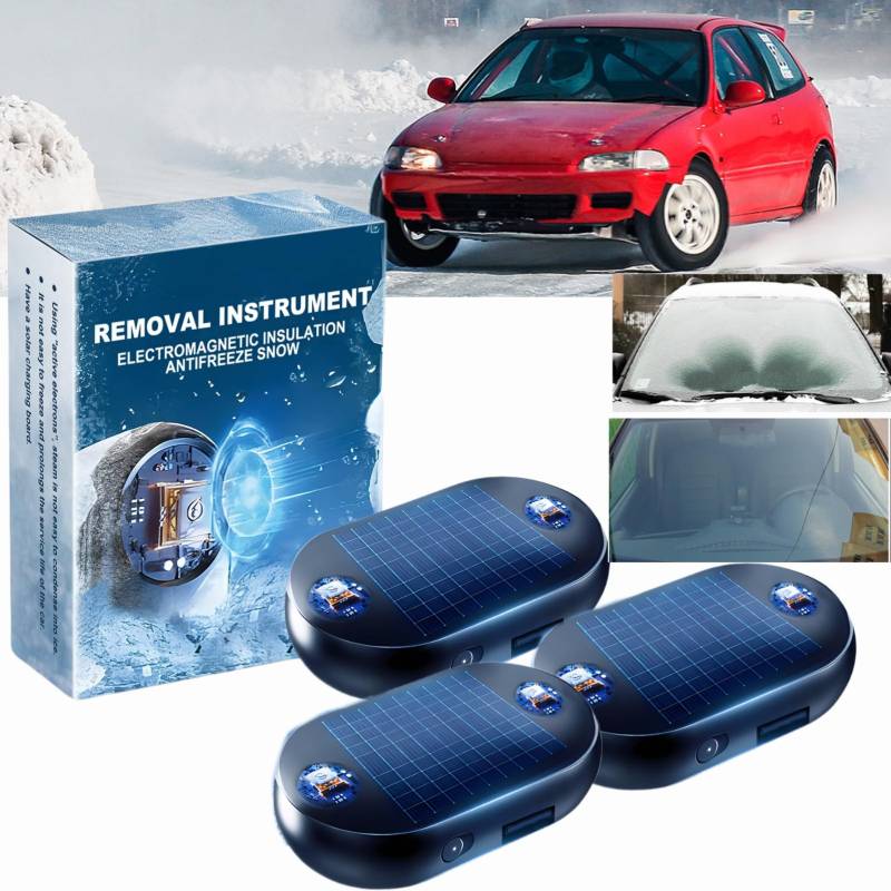 Auto Enteiser Elektromagnetische, Mikrowellen Molekular Enteisung Instrument, Elektromagnetische molekulare Interferenz Frostschutzmittel Schneeräumungswerkzeug (3PCS) von Whnnssw