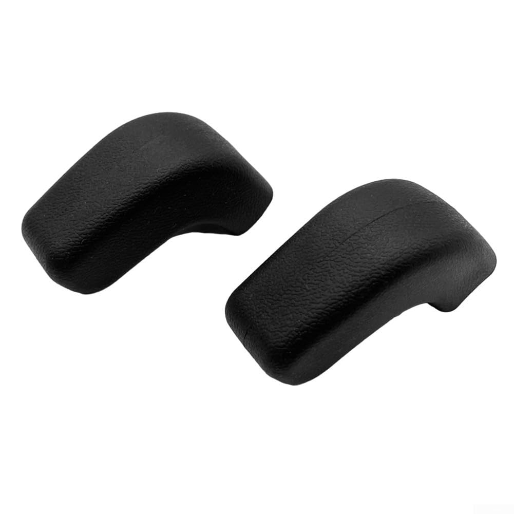 Auffällige rote und schwarze Abschlepphakenabdeckungen für Jeep für Wrangler für JK für JL 2007 2023 (schwarz) von Whychstore