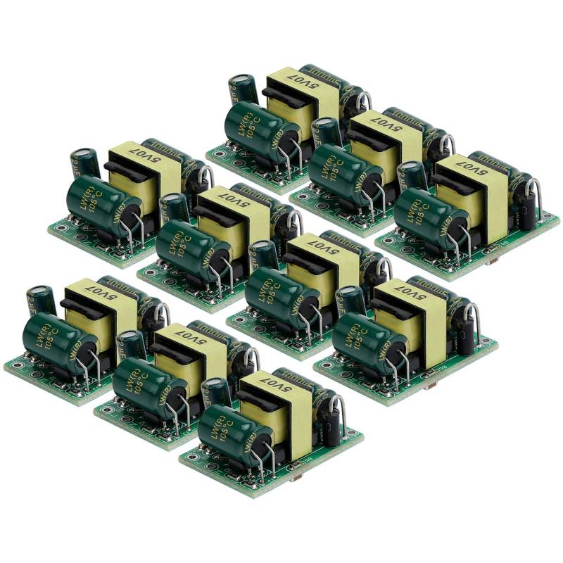 WiMas 10PCS AC-DC 5V 700mA 3,5W Buck-Wandler, Netzteil Spannungswandler, Netzteil-Step-Down-Modul 220V bis 5V von WiMas