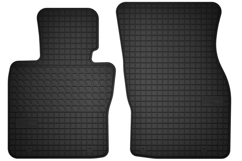 Wielganizator Automatten-Set – Passend für Mini Cooper III F56 (2014-2024) – Gummimatten – Autozubehör – Auto Fußmatten – 2-teilig – Schwarz von Wielganizator