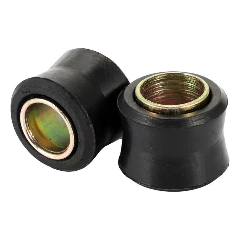 Scooter Shock Absorber Bushings - Dureble Rear Shock Cushion Set For Electric Scooters, 2PCS Wear-Resistant Suspension Strut Bushings For Smooth Riding | High-Quality Rubber Shock Damping von WildHarmony