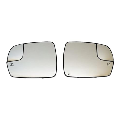 Auto-Ersatz links rechts beheizbares Rückspiegelglas for Ford Edge 2015 2016 2017 2018 USA-Version FT4Z17K707H FT4Z17K707A(A pair) von Wildeep