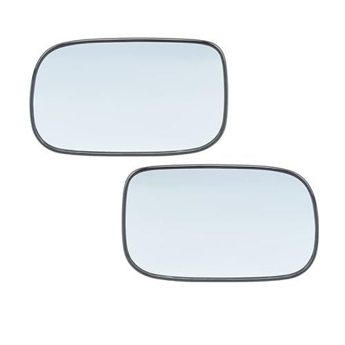 Auto Rückspiegel Gläser Weiß Blau Beheizte Außenseite Rückfahrglas for ACCORD CM6 CL7 CL9 2003 2004 2005 2006 2007(1Pair(White)) von Wildeep