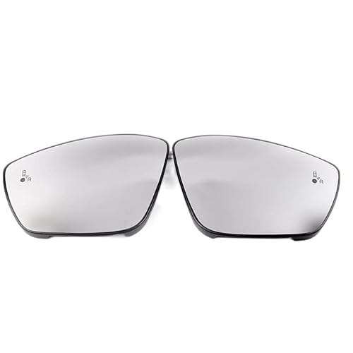 Auto beheiztes Seitenspiegelglas for PEUGEOT 208 2012 13 14 15 16 17 18 19 mit BLIND SPOT BSM/BSD/BSA(Left and right) von Wildeep