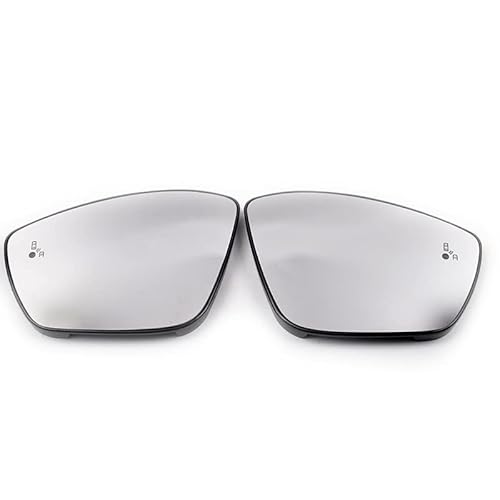 Auto beheiztes Seitenspiegelglas for PEUGEOT 308 2013 14 15 16 17 18 19 mit BLIND SPOT BSM/BSD/BSA(Left and right) von Wildeep