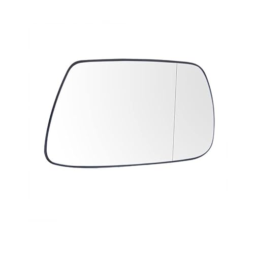 Beheizte Seitenspiegel Glas Anti-Fog Tür Flat Wing Mirror Lens Fit for Jeep Grand Cherokee 2005–2010 Autozubehör(White Right Side) von Wildeep