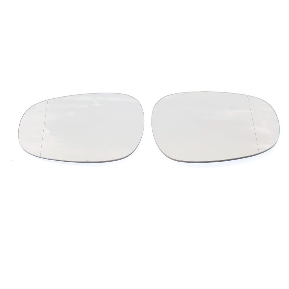 Seite Rückspiegel Glas Heizung Anti-Fog Abtauen Tür Außenspiegel Blatt for E90 E92 E93 M3 LCI Style E80 E81 E87(A Pair-White) von Wildeep