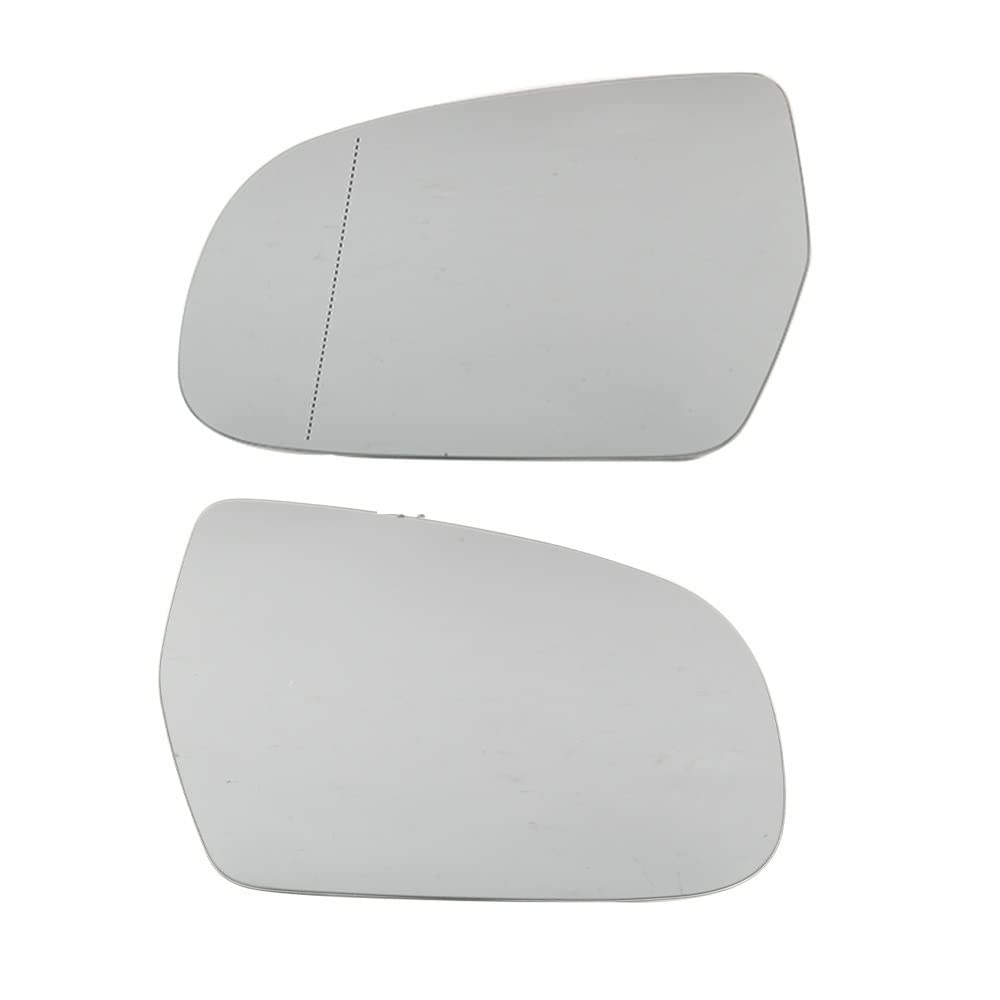 Spiegelglas for A3 A4 S4 A5 A6 S6 A8 Allroad Auto beheizte Tür Außenspiegel Glas Seitenspiegel for Skoda Octavia Superb Rückspiegel(Left and right) von Wildeep