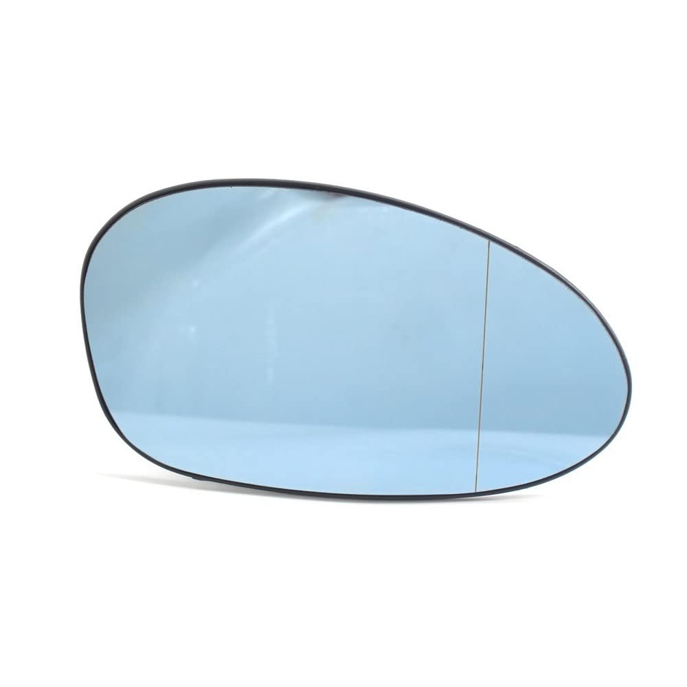 Spiegelglas for E90 Spiegel beheizt Seitenspiegelglas Rückspiegel for E90 E91 E92 E93 M3 Style E80 E81 E87(Left-Blue) von Wildeep