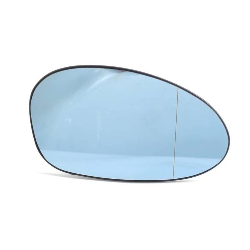 Spiegelglas for E90 Spiegel beheizt Seitenspiegelglas Rückspiegel for E90 E91 E92 E93 M3 Style E80 E81 E87(Left-Blue) von Wildeep