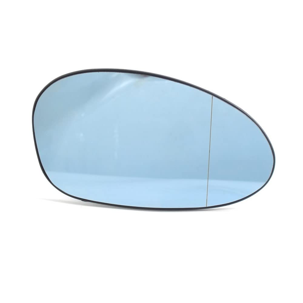 Spiegelglas for E90 Spiegel beheizt Seitenspiegelglas Rückspiegel for E90 E91 E92 E93 M3 Style E80 E81 E87(Right-Blue) von Wildeep