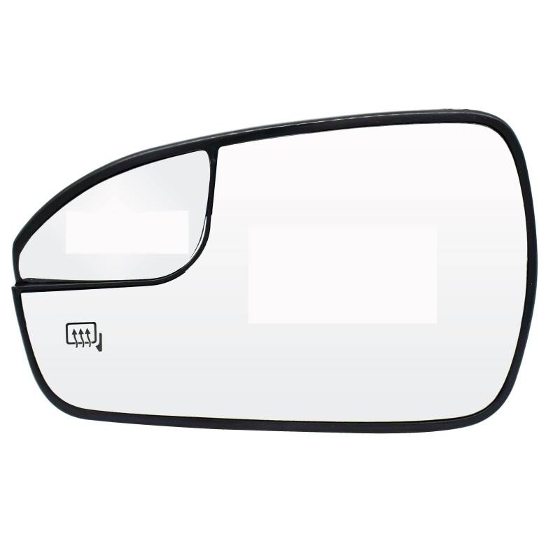 Spiegelglas for Ford Fusion 2013–2020 USA-Version links rechts Tür Seitenflügel Spiegelglas beheizt klar Außen Autozubehör asphärisch(Left) von Wildeep