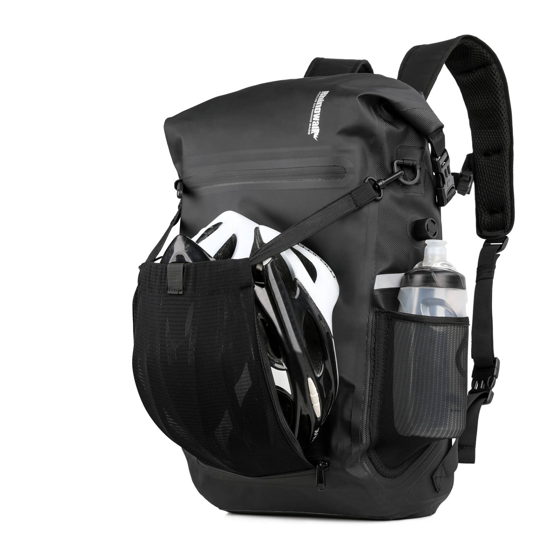 Wildken Multifunktionale Fahrradtasche, Rucksack, wasserdicht, für Fahrradrücksitz, Reisetasche, kann einen Helm oder eine Wasserflasche aufhängen von Wildken