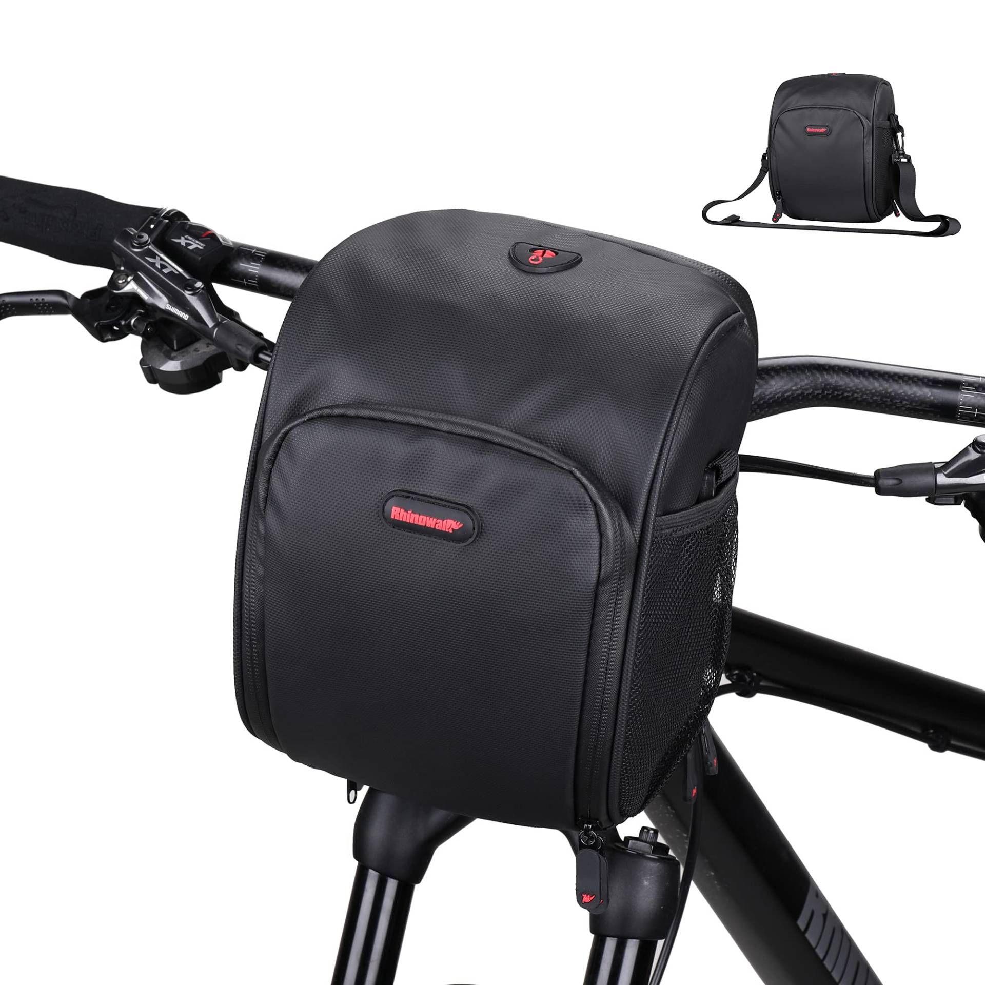 Wildken Fahrrad Gepäckträgertasche (Black-1) von Wildken