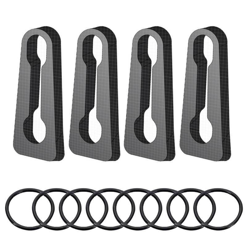 Wilgure Auto Türschloss Schalldämpfer Kissen Auto Lock Puffer Pads Schallschutz Türschloss Dämpfer Fahrzeug Zubehör Für Auto von Wilgure