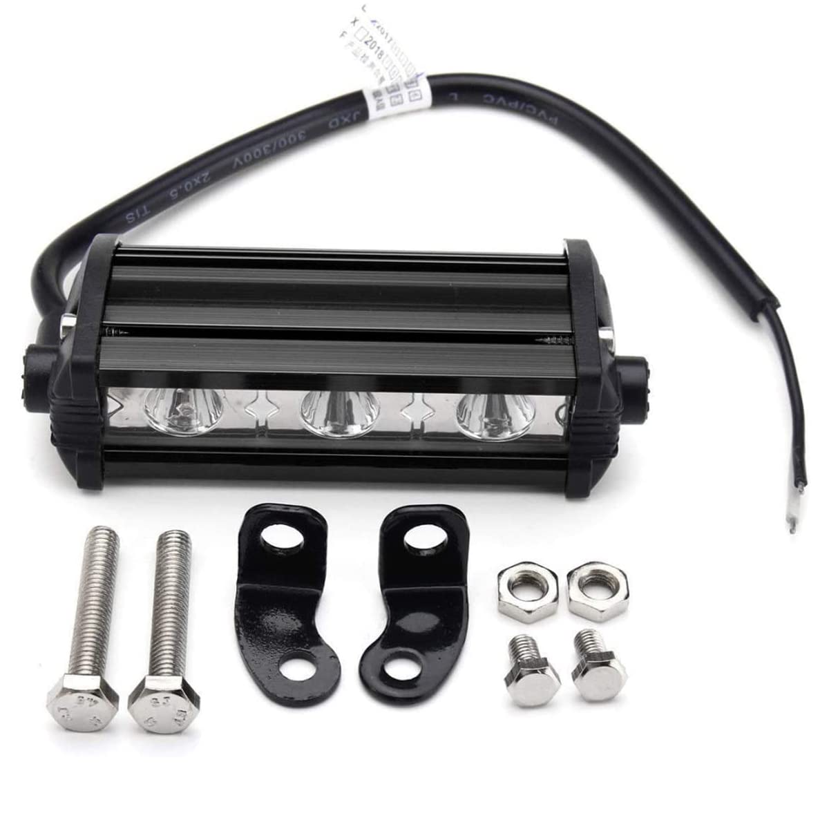 Willpower 4 Zoll 15W einreihige LED-Lichtleiste Low Profile Ultradünner, schlanker Mini-Scheinwerfer für PKW, LKW, Anhänger, 4x4, SUV, ATV von Willpower