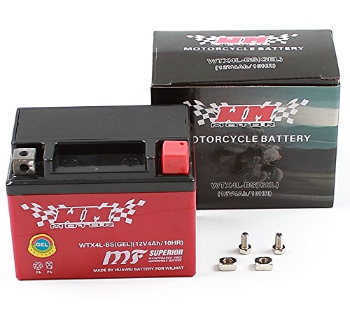 MOTORRAD MOTOROLLER QUAD BATTERIE YTX4L-BS WTX4L-BS WM von Wilmat