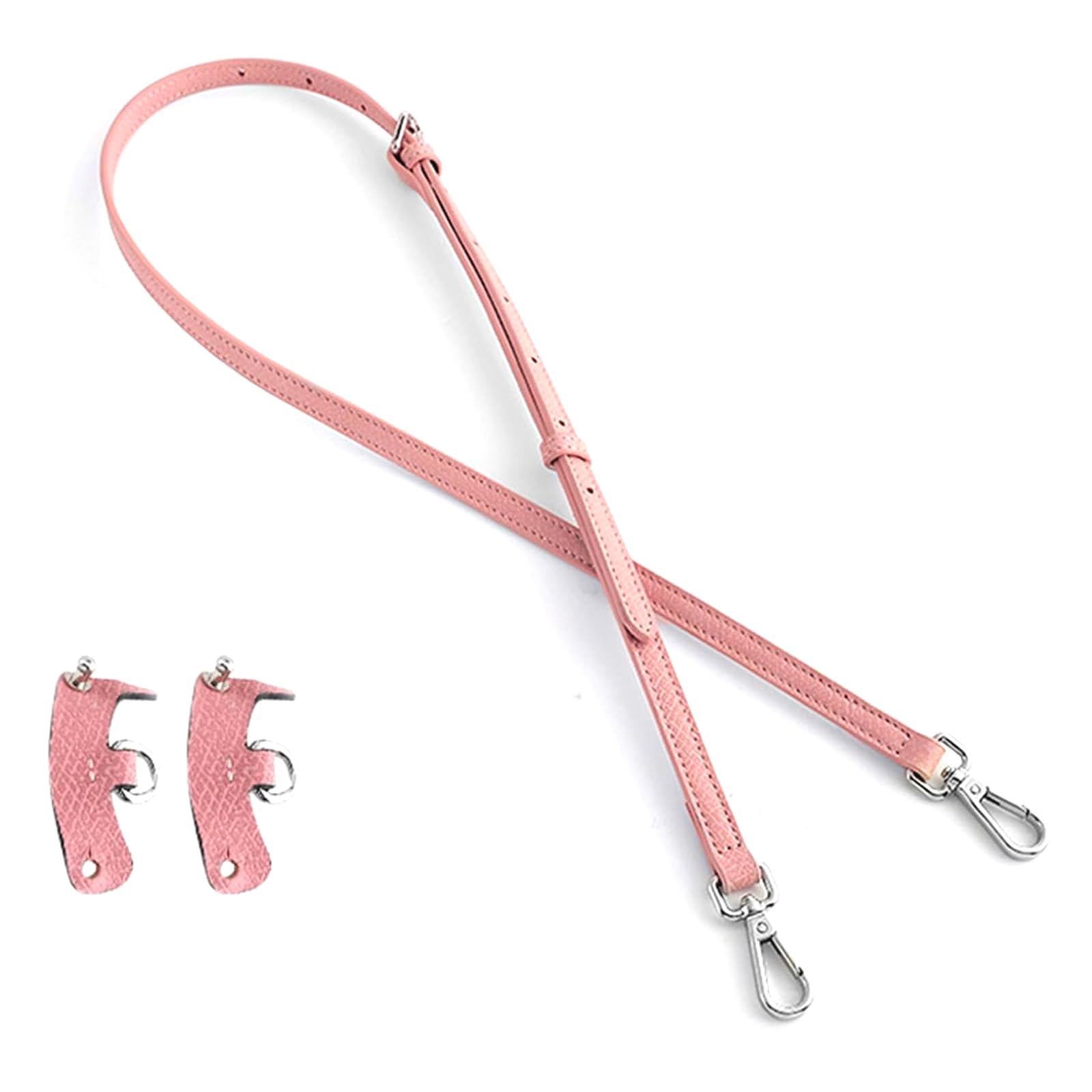 Wilsonzin Frauen Leder Schulterriemen Trageriemen,Tasche Schultergurte Gurt Riemen für Geldbörse Handtaschen,verstellbare Ersatz Crossbody Bag Strap Tragegurt Umhängegurt(Rosa) von Wilsonzin