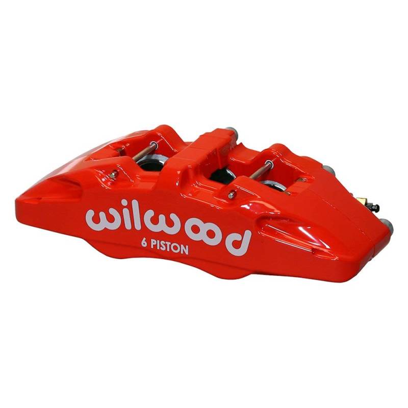 Caliper-Forged DP6A, 5.25" mt.-Red-R/H von Wilwood