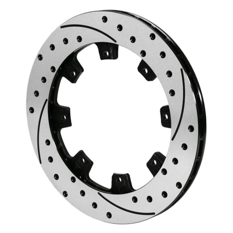 Wilwood 160-8497-BK Wilwood - Rotor-SRP36 SPC-37-LH-BLK-Bohrer, 12,00 x .810 - 8 auf 17,8 cm von Wilwood