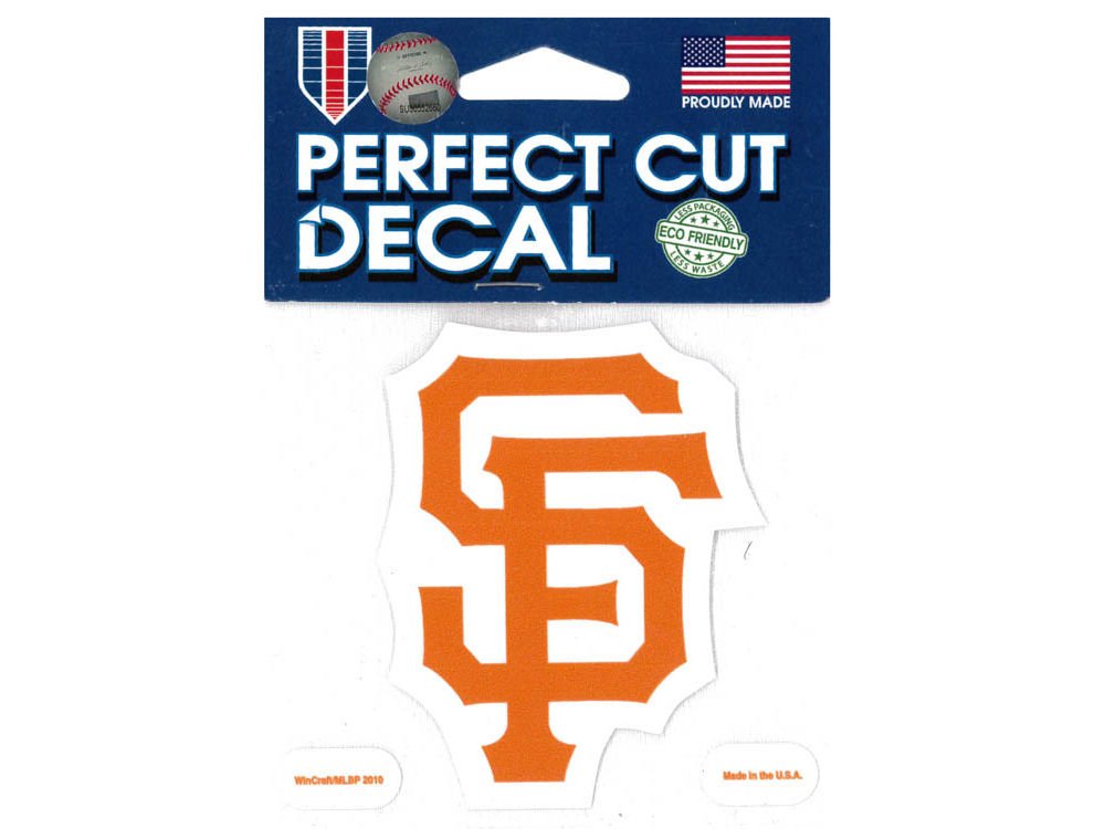 MLB San Francisco Giants 93903010 Perfect Cut Color Decal, 4" x 4" von Wincraft