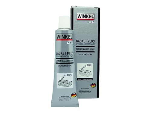 Winkel 70 ML Dichtmasse Schwarz- OXIM- Dichtung, Ansaugkrümmer Dichtmasse Motor, Motordichtmasse, Zylinderkopfdichtung Dichtmittel, Flüssigdichtung, Getriebe Motor Dichtung Ölwanne von Winkel