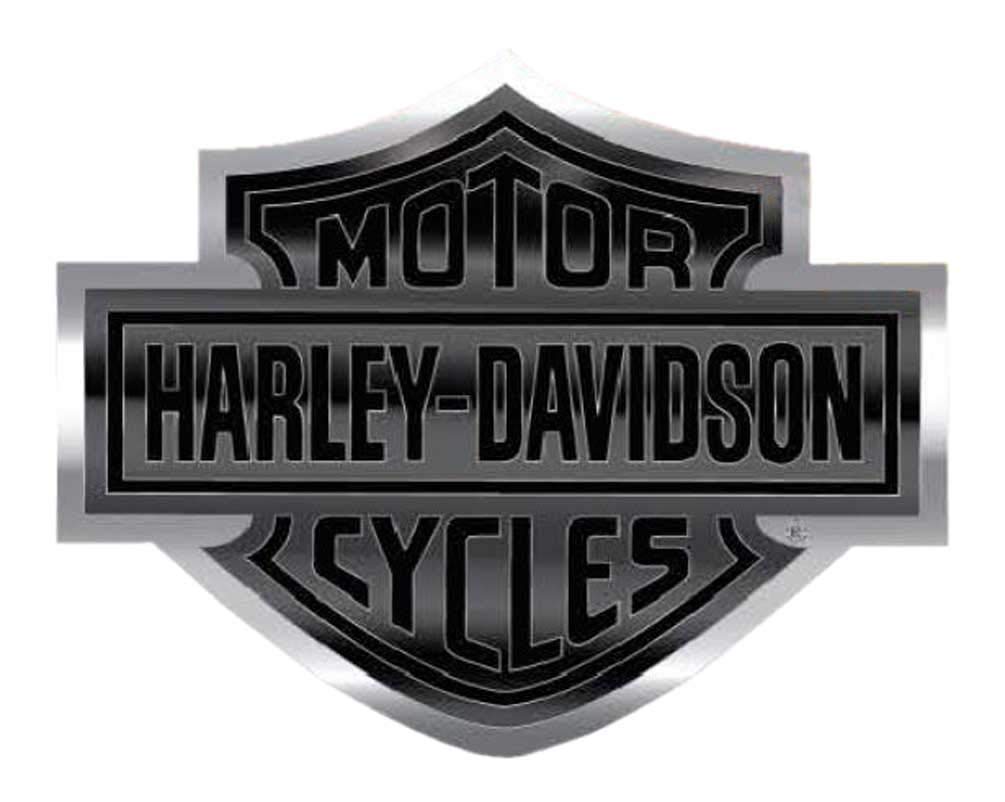 Harley-Davidson Aufkleber Aluminium Tone von HARLEY-DAVIDSON