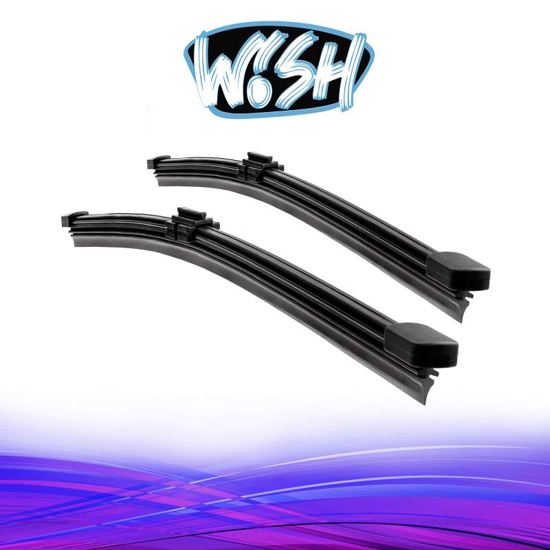 Wish® ReView F Heck Scheibenwischer Länge: 11" 280mm / 11" 280mm Wischer Wischblatt Hinten Heckscheibenwischer Heckwischer RF11.11 von Wish