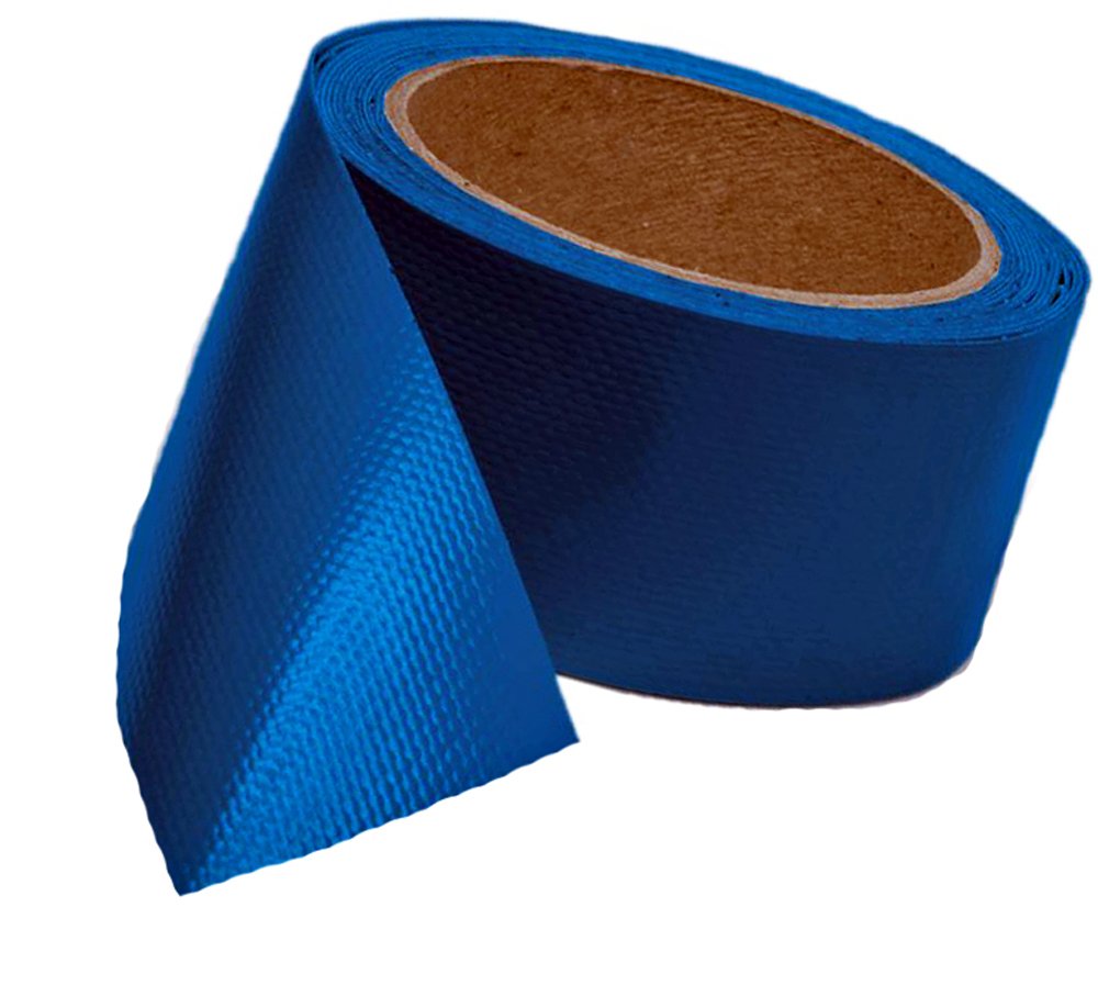 7€/m Trucker-Tape Planen-Reparatur-Klebeband Trucker-Tape 5 m Rolle blau Zelt Markise LKW von Witte plusguide