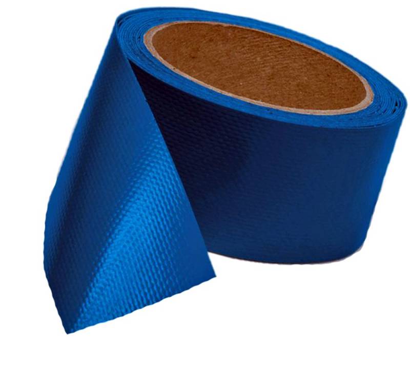 7€/m Trucker-Tape Planen-Reparatur-Klebeband Trucker-Tape 5 m Rolle blau Zelt Markise LKW von Witte plusguide