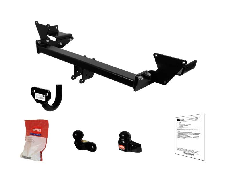 Anhängerkupplung mit festem Flansch (Zwei Löcher) für Citroen C4 Picasso/Grand/SpaceTourer (1/2006-11/2013) von Witter