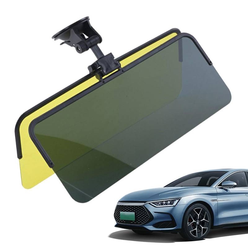 Auto Visor Extender Sun Blocker – Auto Sonnenblende Anti-Glare Sun Blocker | Polarisierte Sonnenblende, Auto-Sonnenblende, Windschutzscheiben-Sonnenblende für Tag- und Nachtfahrten von Wiuejg