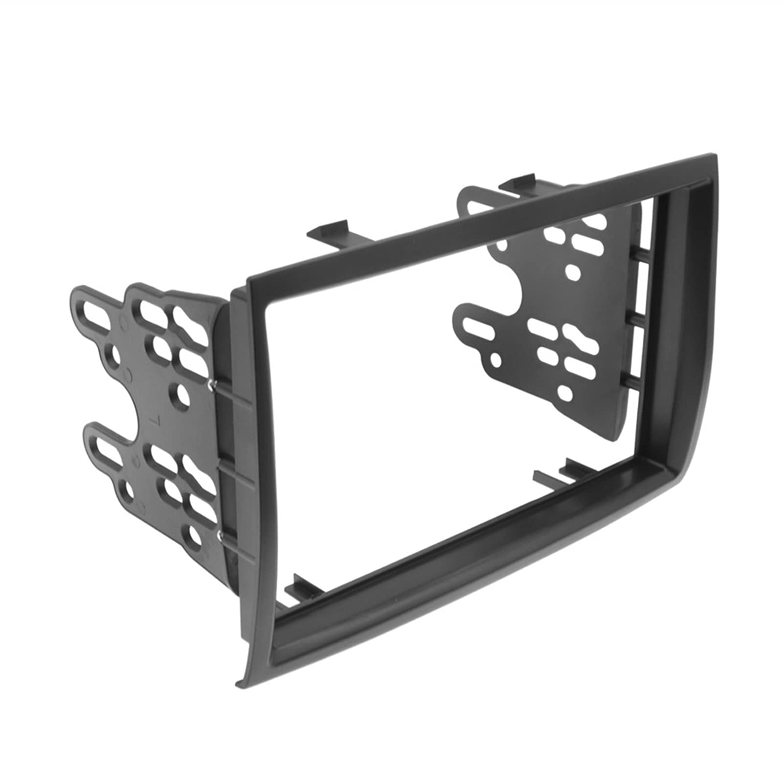 Armaturenbrett-Radioanzeige, Wivplex 2 Din Blendenrahmen CD DVD Audio Dash Mount Trim Radioblende Autozubehör, for FIAT, Ducato Boxer, for Peugeot, for Citroen, Jumper 2006(173x98mm) von Wivplex