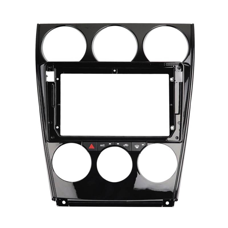 Armaturenbrett-Radioanzeige, Wivplex 9-Zoll-Radioblende, Stereo-Panel, Armaturenbrett, Umrüstsatz, Rahmenblende, for Mazda 6 2004–2016(Frame) von Wivplex