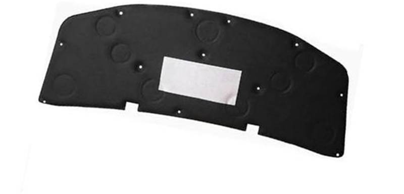 KFZ Hitzeschutzmatte, Wivplex, for, for, A-Klasse W177 A200 A180 2019 2020 2021 Auto Front Motorhaube Schall Wärmedämmung Wattepad Schallschutzmatte Schaumstoff(Black) von Wivplex