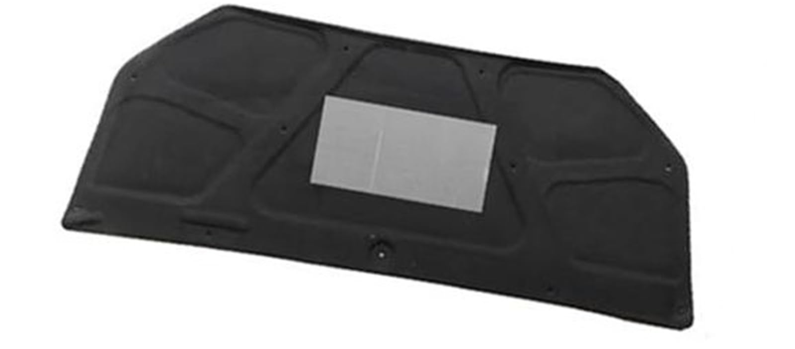 KFZ Hitzeschutzmatte, Wivplex Auto Motorhaube Schall Wärmedämmung Baumwolle Schallschutzabdeckung, for Hyundai, for Tucson 2006-2017(Black 2006-2012 2) von Wivplex