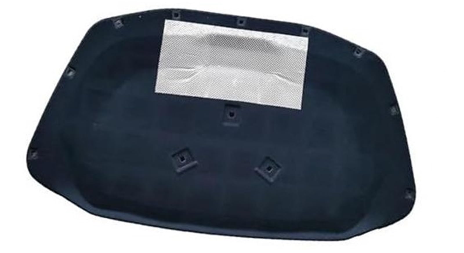 KFZ Hitzeschutzmatte, Wivplex for Skoda, for Octavia, A5 2007-2015 Auto Motorhaube Schall Wärmedämmung Baumwolle Schallschutzabdeckung(Black Aluminum Foil) von Wivplex