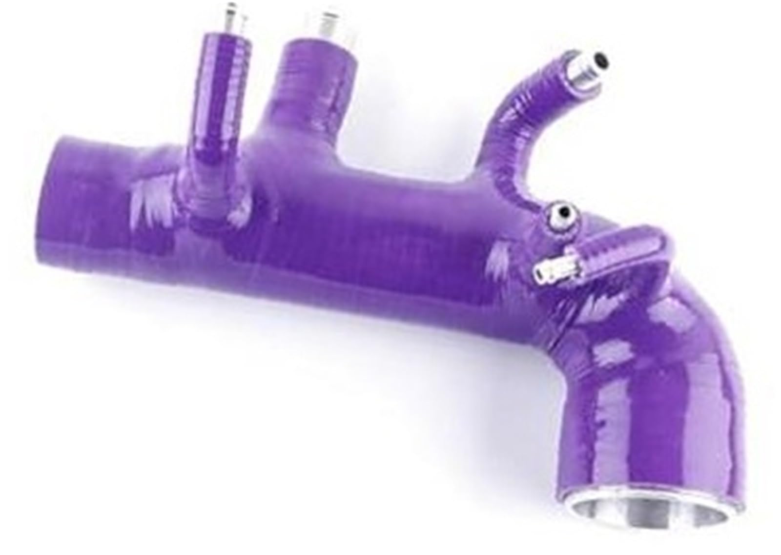 Motorluftansaugrohr, Wivplex Lufteinlass, for Subaru, Impreze WRX STI GDB GDA EJ20 EJ25, Forester, SG5 XT 2.5 2000–2008, Turbo-Silikon-Ansaugschlauch, Einlassschlauch(BLACK Purple) von Wivplex