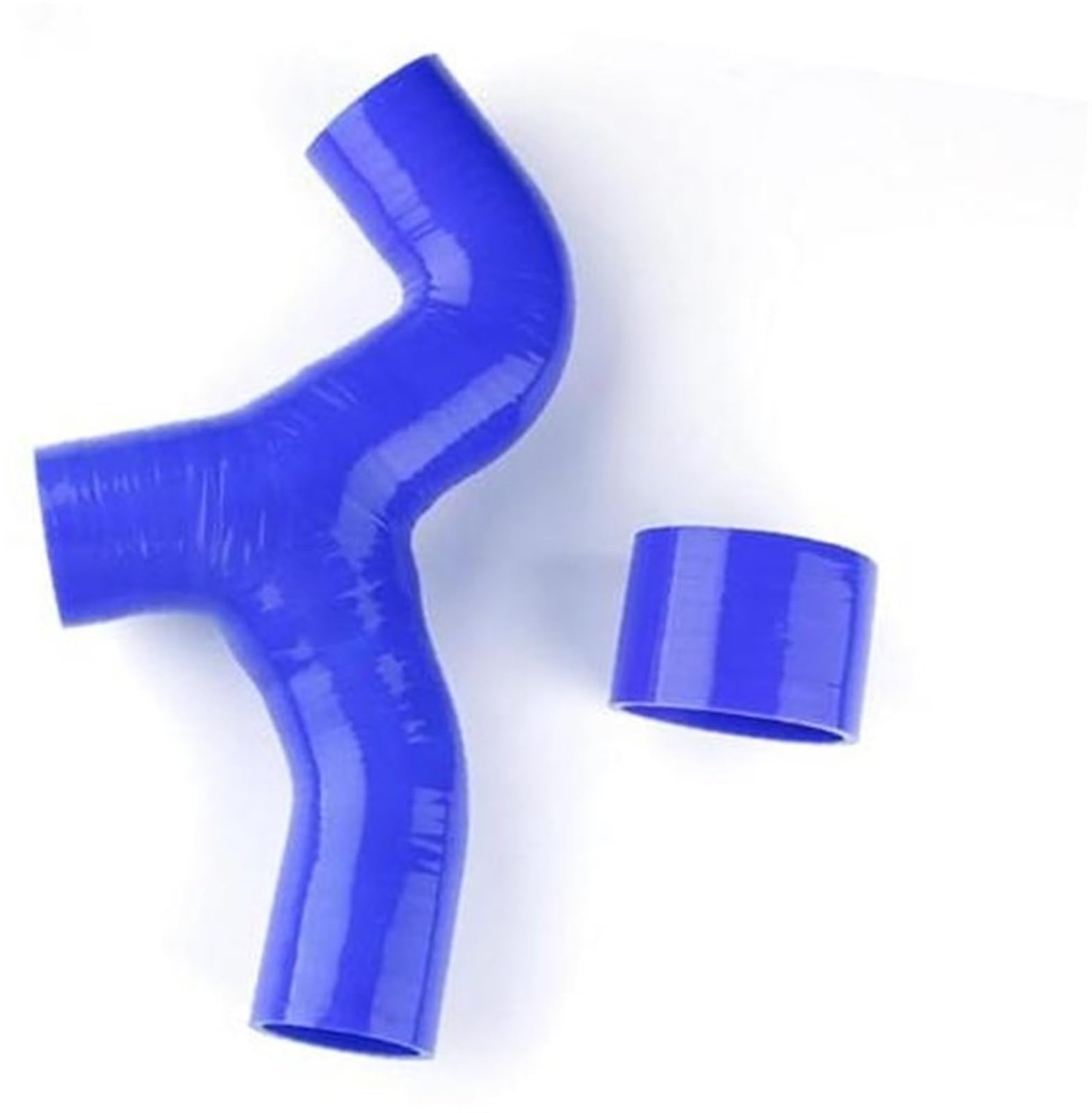 Motorluftansaugrohr, Wivplex Lufteinlass, for Subaru, for Impreza WRX GC8 EJ20 EJ22 Turbo Y-Rohr 1996–2000, Ladeluftkühler-Silikonschlauch(BLACK Blue) von Wivplex