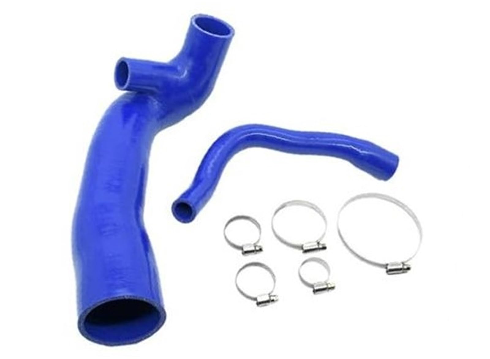 Motorluftansaugrohr, Wivplex Lufteinlass-Silikon-Lufteinlassschlauch, Turbo-Einlassrohr-Set, for MINI, for Cooper S, for Clubman 1.6T R55 R56 R57 N14 Motor 2007–2010(BLACK Blue) von Wivplex