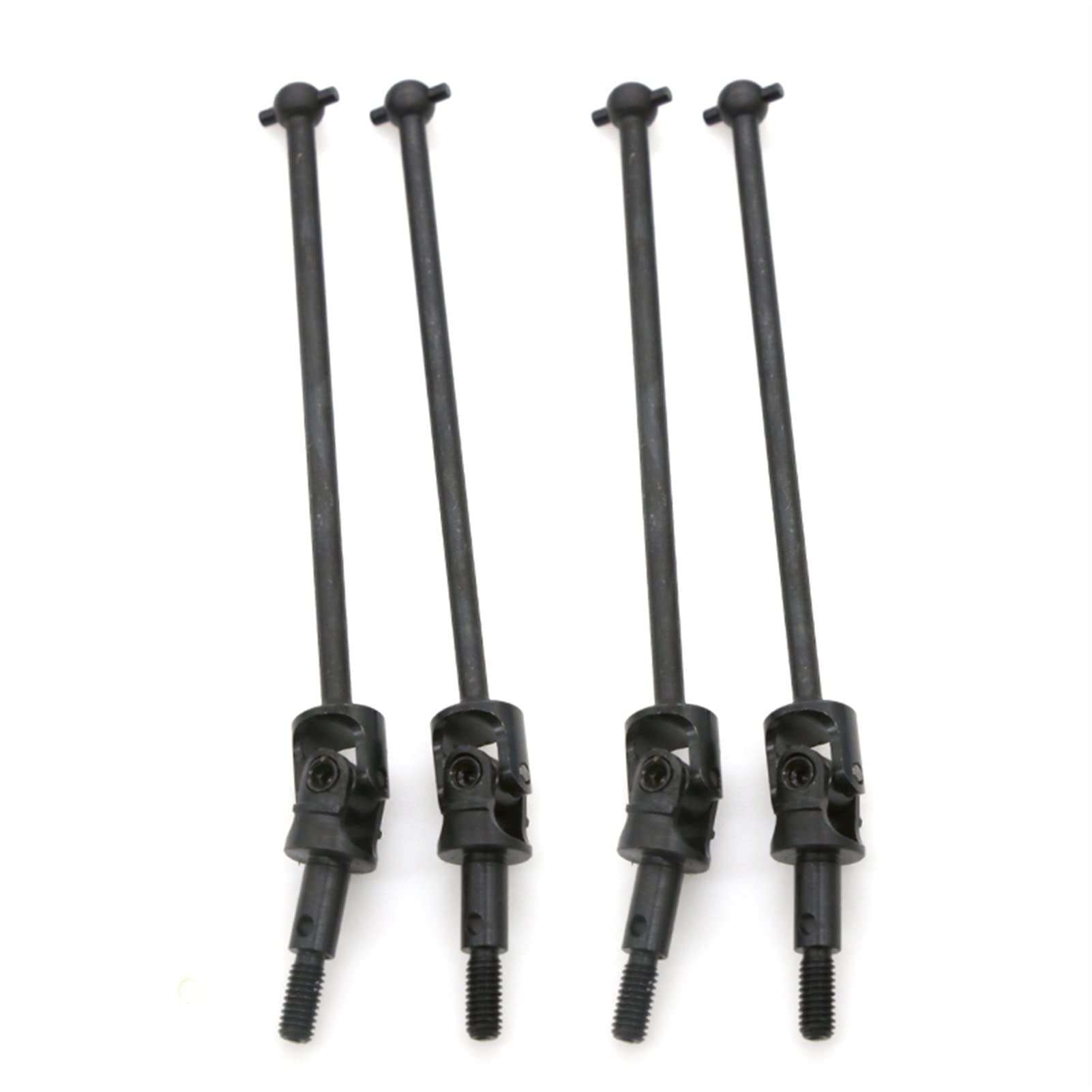 Wivplex 1 Set Raupenauto, for Monster, HSP RC 1:10 94111 94108 94110 Rc-Auto-Stoßdämpferhalterung(4pcs Black CVD) von Wivplex