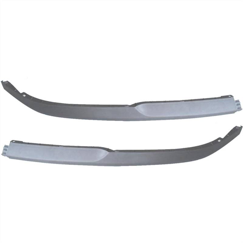 Wivplex 2 Stück Front Spoiler STOßSTANGE Lip Euro Spoiler Lippe Universal Body Kit, for Peugeot, 306 Astra H Lip Modell Kinnspoiler für die vordere Stoßstange von Wivplex