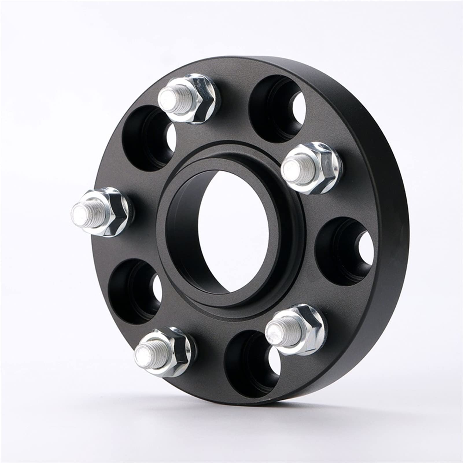 Wivplex 2 Stück PCD 5x110 CB 65,1 mm Spurverbreiterung Adapter, for Jeep, Cherokee Renegade Compass, for Alfa Romeo, Stelvio Giulia Adapter für Spurverbreiterungen(Black spacer 35mm) von Wivplex