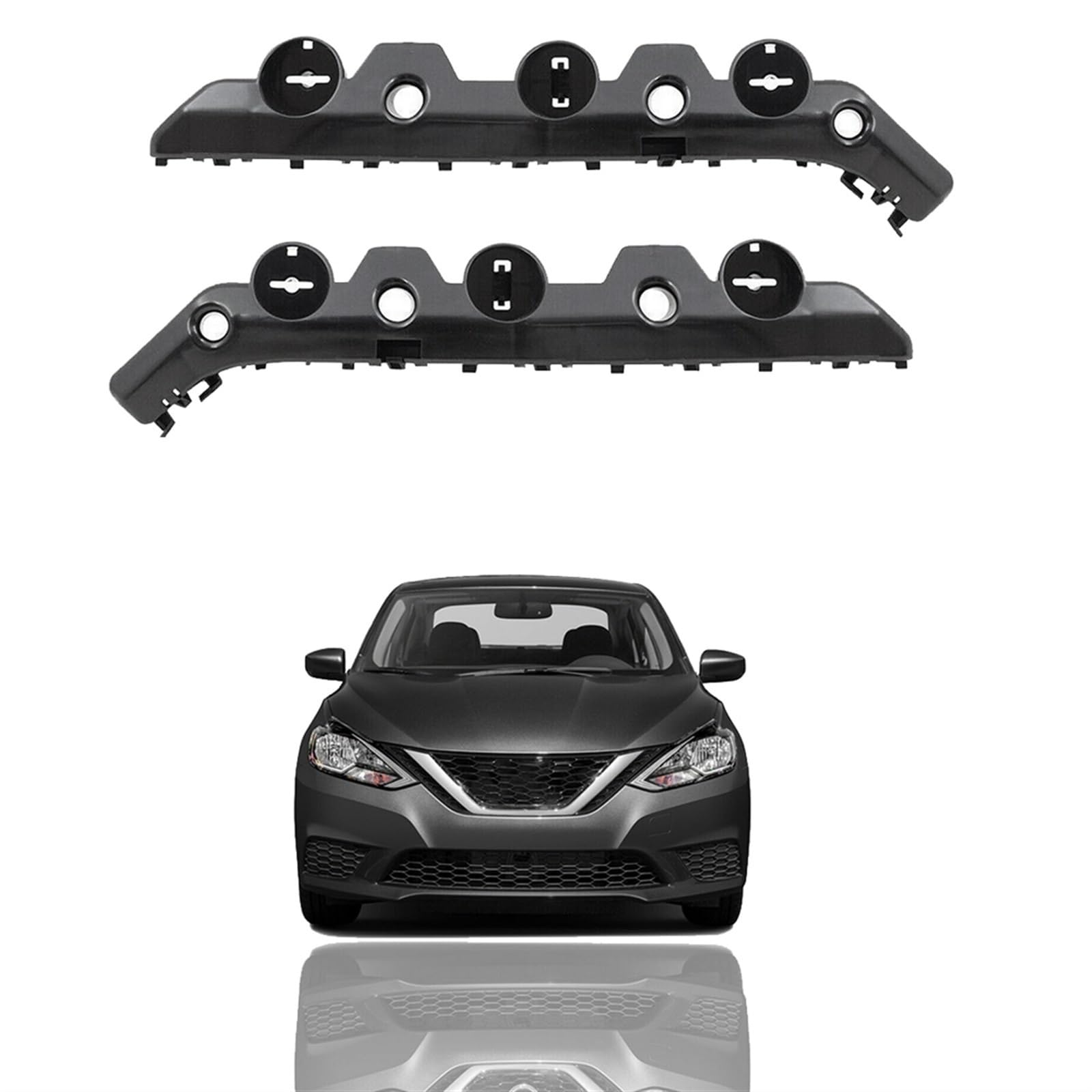 Wivplex 2016 2017 2018 Sentra Front Bumper Bracket Retainer Mount Support Pair LH RH 2PCSAuto & Motorrad: Teile, Auto-Ersatz- & -Reparaturteile, Karosserieteile! Auto-Stoßstangenhalterung von Wivplex