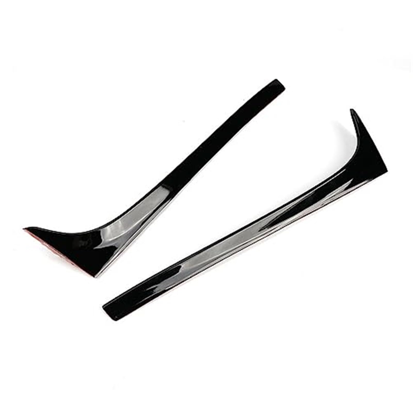 Wivplex 2PCS ABS Bright Black Auto Heckscheibenspoiler Seitenflügel, for VW, for Golf, 7 MK7 2014-2018 Heckspoiler Heckscheiben-Seitenspoilerflügel von Wivplex